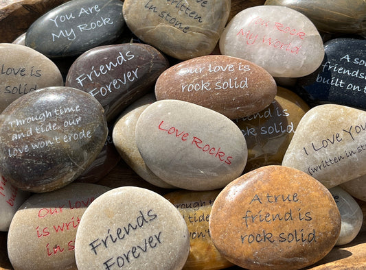 Love & Friendship Stones - Sold Individually