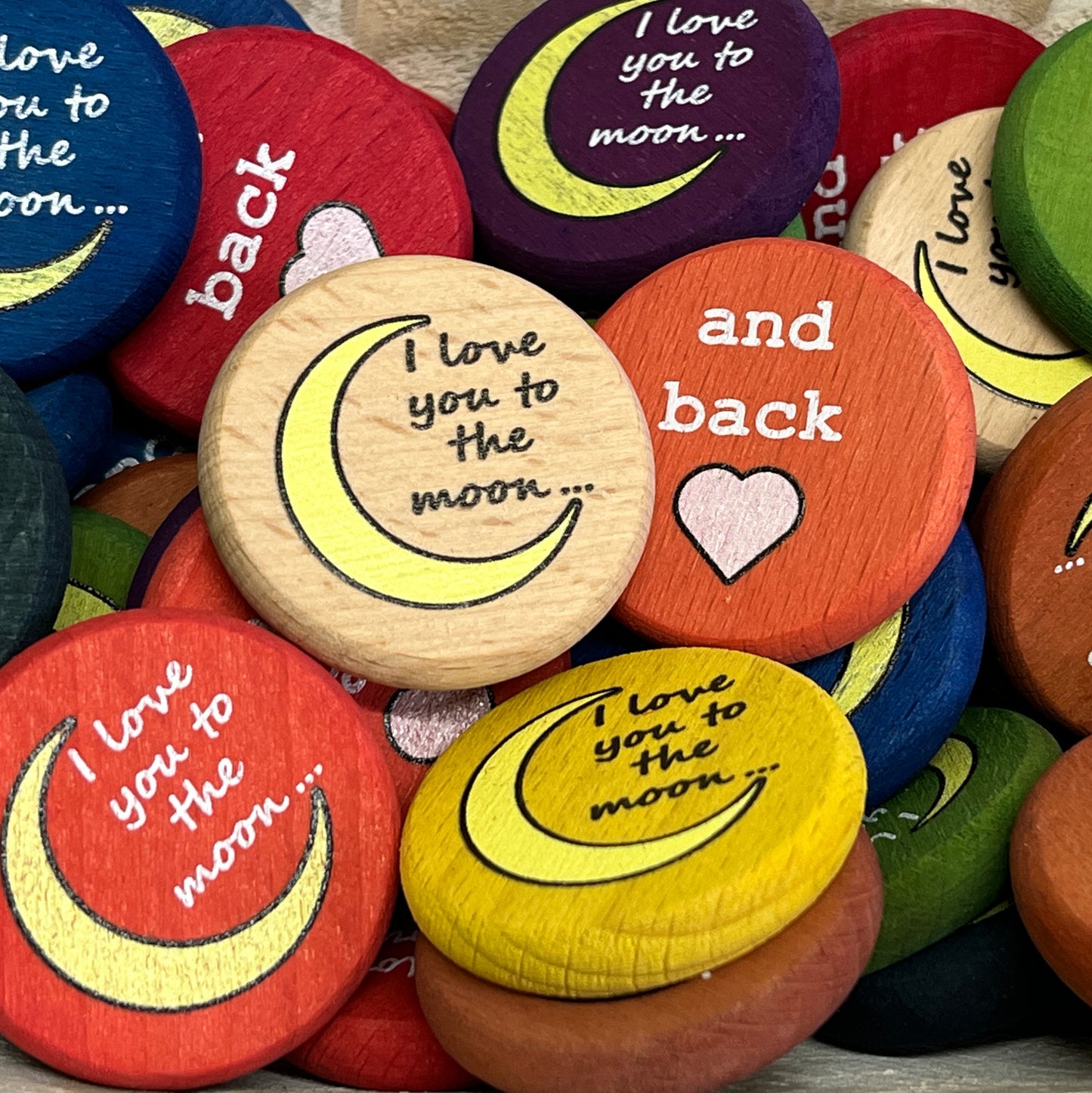Inspirational Wood Coin Tokens - Sold Individually