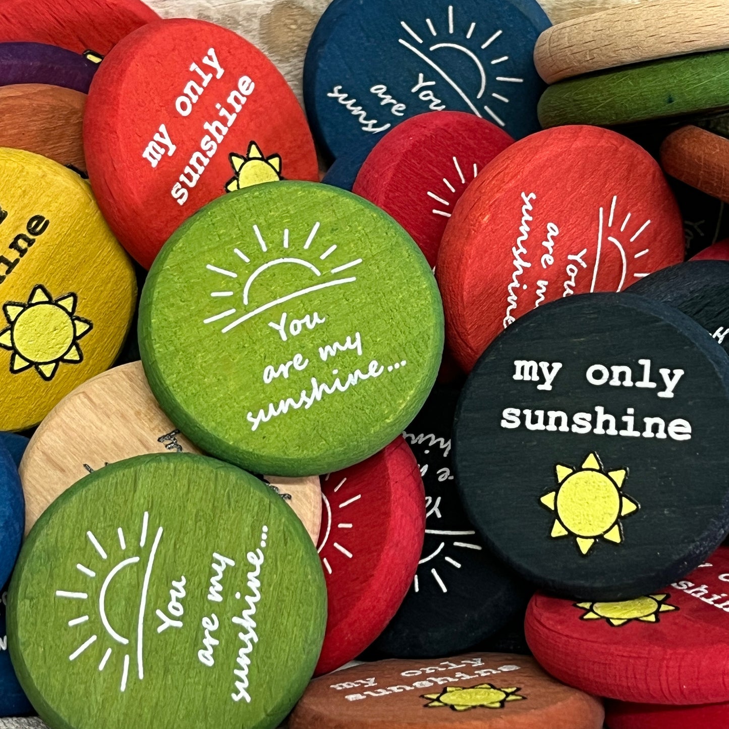 Inspirational Wood Coin Tokens - Sold Individually