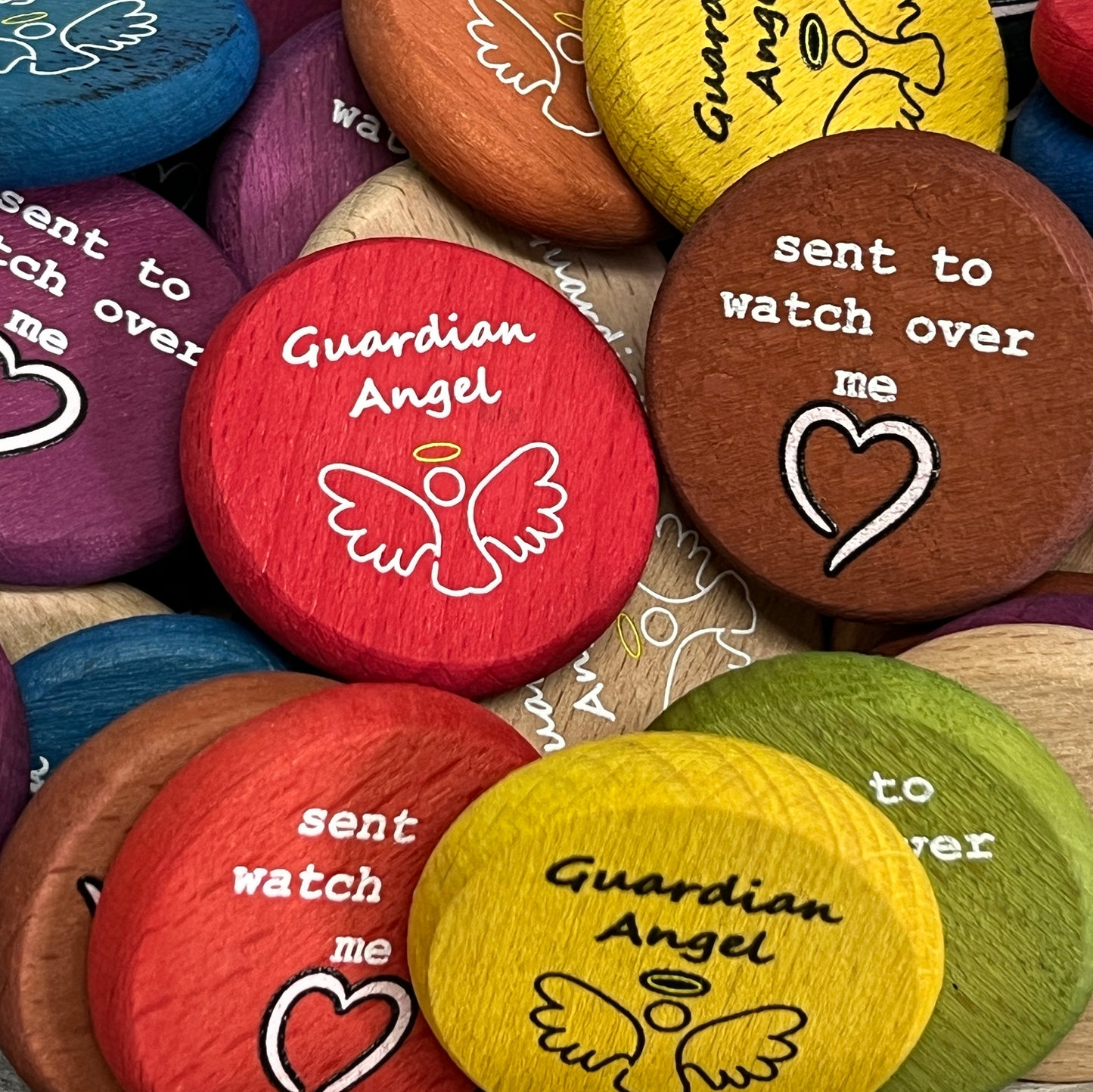 Inspirational Wood Coin Tokens - Sold Individually