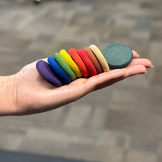 Custom Imprinted Wood Coin Pocket Tokens